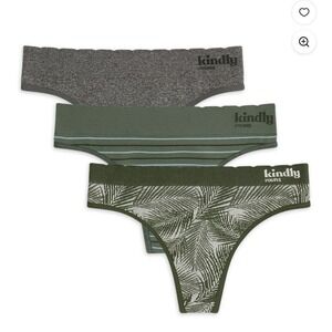 Kindly Yours Women's Seamless Thong Underwear, 3-Pack, Sizes XS - New With Tags